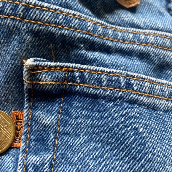 Vintage 1980s Levi’s orange tabs jeans - Picture 2 of 5